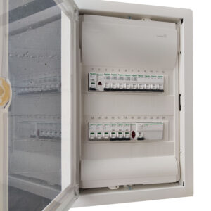 SCHNEIDER Πίνακας Τριφασικός με Διαφανές Πορτάκι