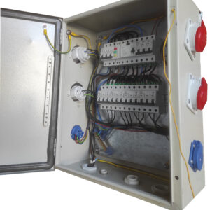 Μεταλλικός Πίνακας Ενισχυμένων Πριζών.